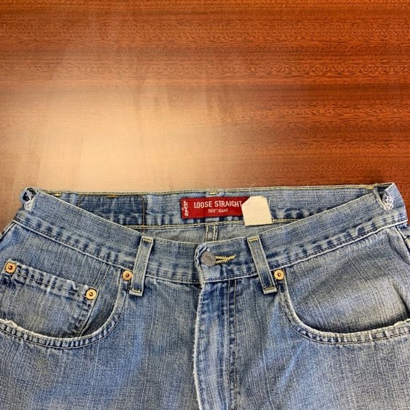 Men's VTG 569 Loose Straight 100% Cotton High Rise - Picture 7 of 10